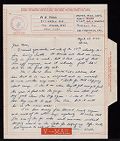 Letter from Walter Paas to M. A. Paas